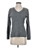 Karen Scott 100% Cotton Gray Pullover Sweater Size S - photo 1