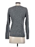 Karen Scott 100% Cotton Gray Pullover Sweater Size S - photo 2