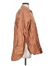 Maeve Stripes Multi Color Orange Long Sleeve Button-Down Shirt Size S - photo 4