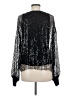 Pilcro 100% Polyester Black Long Sleeve Blouse Size M - photo 2