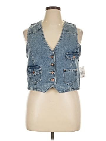 Nicole Miller New York Sleeveless Button-Down Shirt (view 1)