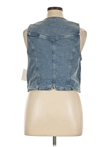 Nicole Miller New York Sleeveless Button-Down Shirt (view 2)