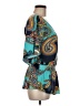 Metrostyle Teal 3/4 Sleeve Blouse Size M - photo 4