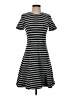 Theory Stripes Gray Casual Dress Size 4 - photo 1