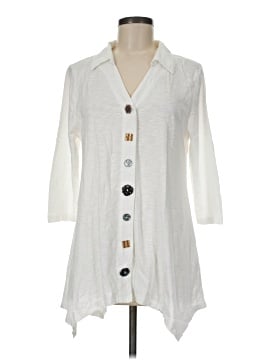Soft Surroundings 3/4 Sleeve Button-Down Shirt (view 1)