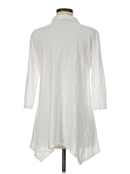 Soft Surroundings 3/4 Sleeve Button-Down Shirt (view 2)