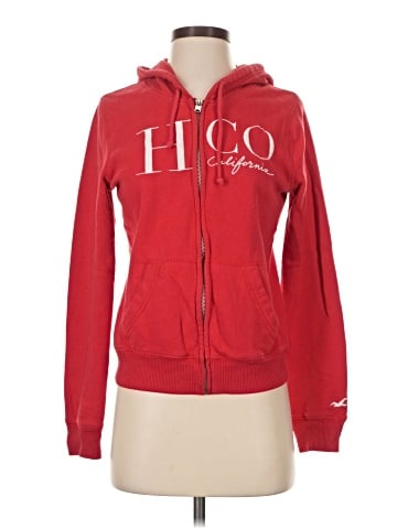 Hollister Zip Up Hoodie (view 1)
