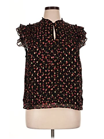 J.Crew Factory Store Short Sleeve Blouse (view 1)