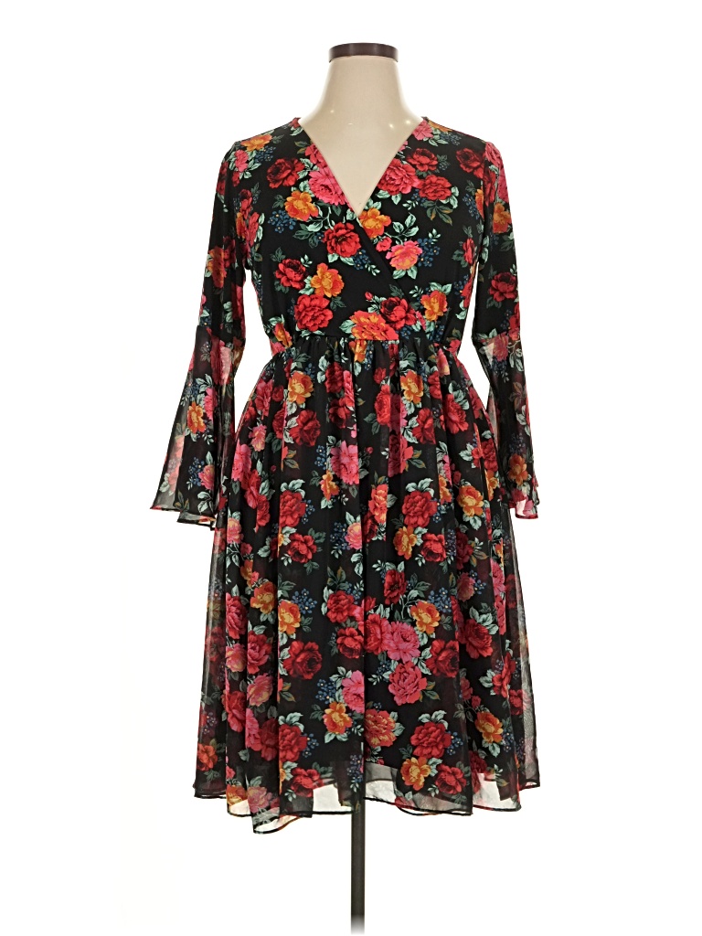 Pre-owned Torrid Cocktail Dress In Black