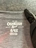OshKosh B'gosh Gray Long Sleeve Top Size 6 - 6X - photo 3