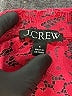 J.Crew Pink Red Long Sleeve Blouse Size 4 - photo 7