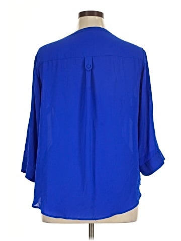 Torrid 3/4 Sleeve Blouse (view 2)