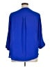 Torrid 100% Polyester Blue 3/4 Sleeve Blouse Size 1X Plus (1) - photo 2