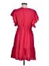 Max Studio 100% Polyester Solid Red Casual Dress Size M (estimated) - photo 2