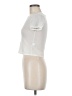Open Edit 100% Polyester Ivory Short Sleeve Top Size M - photo 5