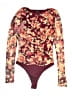 Lulus Burgundy Bodysuit Size S - photo 1
