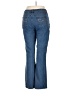 Hannah Chevron-herringbone Blue Jeans Size 12 - photo 2