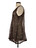 J Valdi Brown Sleeveless Top Size S - photo 5