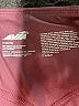 Avia Solid Burgundy Athletic Shorts Size 8 - photo 3