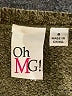 Oh MG! Green Pullover Sweater Size S - photo 7