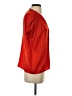 Ann Taylor LOFT 100% Polyester Red Short Sleeve Blouse Size XS - photo 4