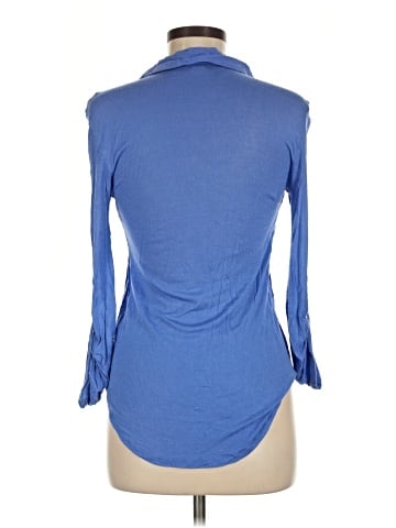 Vintage Havana Long Sleeve Polo (view 2)