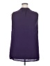 Dani 100% Polyester Purple Sleeveless Blouse Size 2X - photo 2