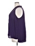Dani 100% Polyester Purple Sleeveless Blouse Size 2X - photo 5