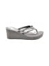 Yellow Box Gray Wedges Size 7 - photo 1