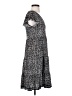 Max Studio Floral Gray Casual Dress Size XS - photo 4