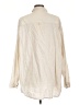 Malai Stripes Ivory Long Sleeve Button-Down Shirt Size L - photo 2