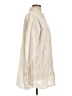 Malai Stripes Ivory Long Sleeve Button-Down Shirt Size L - photo 4