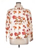 Cj Banks Floral White Jacket Size 0X - photo 1