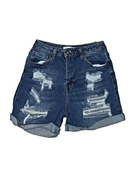 Wax Jean Denim Shorts (view 1)