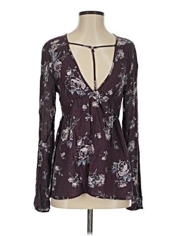 Full Tilt Long Sleeve Blouse (view 1)