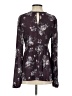 Full Tilt Purple Long Sleeve Blouse Size XS - photo 2