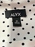 Alyx Polka Dots White Cocktail Dress Size 12 - photo 7