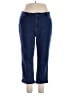 Norm Thompson Chevron-herringbone Blue Jeans Size 16 - photo 1