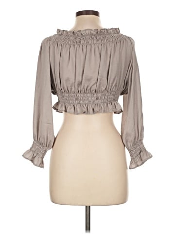 Olivaceous 3/4 Sleeve Blouse (view 2)