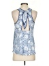 Lou & Grey 100% Polyester Blue Tank Top Size S - photo 2