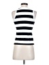 Marled Essentials White Sleeveless T-Shirt Size S - photo 2