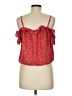 Sienna Sky 100% Polyester Red Sleeveless Blouse Size M - photo 2
