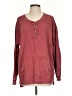 Natural Reflections 100% Cotton Burgundy Pullover Sweater Size S - photo 1