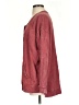 Natural Reflections 100% Cotton Burgundy Pullover Sweater Size S - photo 5