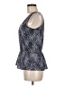 Aqua 100% Polyester Blue Sleeveless Blouse Size M - photo 5