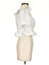 Express 100% Cotton White 3/4 Sleeve Blouse Size S - photo 4