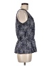 Aqua 100% Polyester Blue Sleeveless Blouse Size M - photo 4