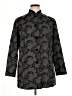 DressBarn 100% Polyester Paisley Black Coat Size 16W - photo 1