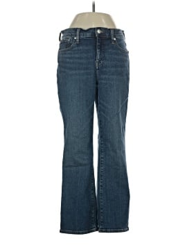 Madewell Petite Kick Out Crop Jeans in Arlen Wash (view 1)