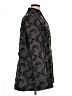 DressBarn 100% Polyester Paisley Black Coat Size 16W - photo 4